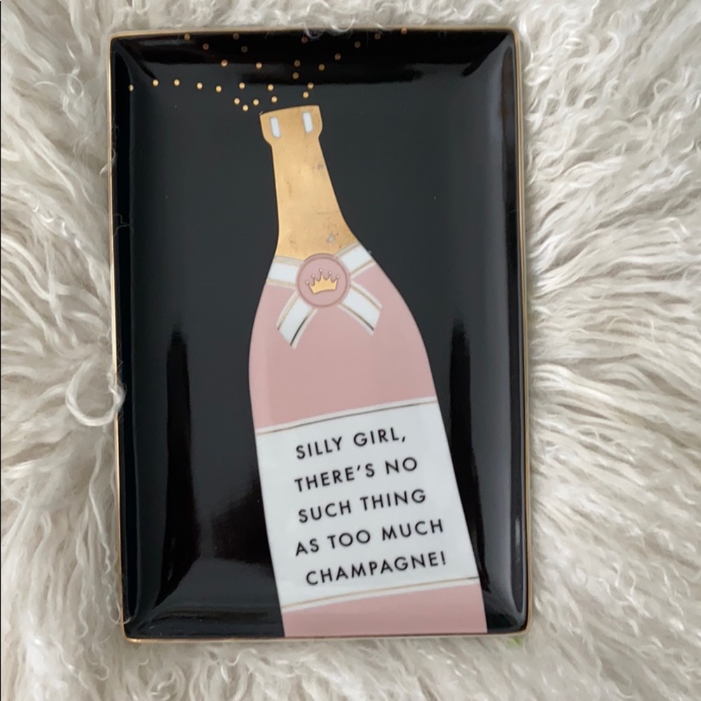 Rosanna Pink Champagne Trinket Tray